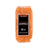 Organic Petite Crimson Lentils 16-oz