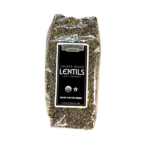 Organic Green Lentils - La Milanaise